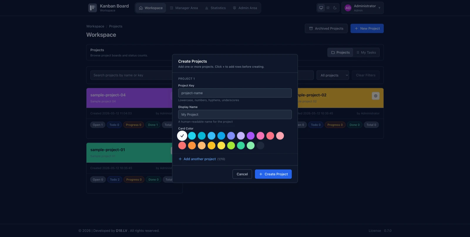 Kanban Board priekšskatījums